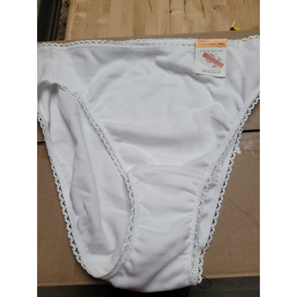 Resellers Women's Charter Club White Panties - 40 Pcs For $45 NWT Wholesale Lot